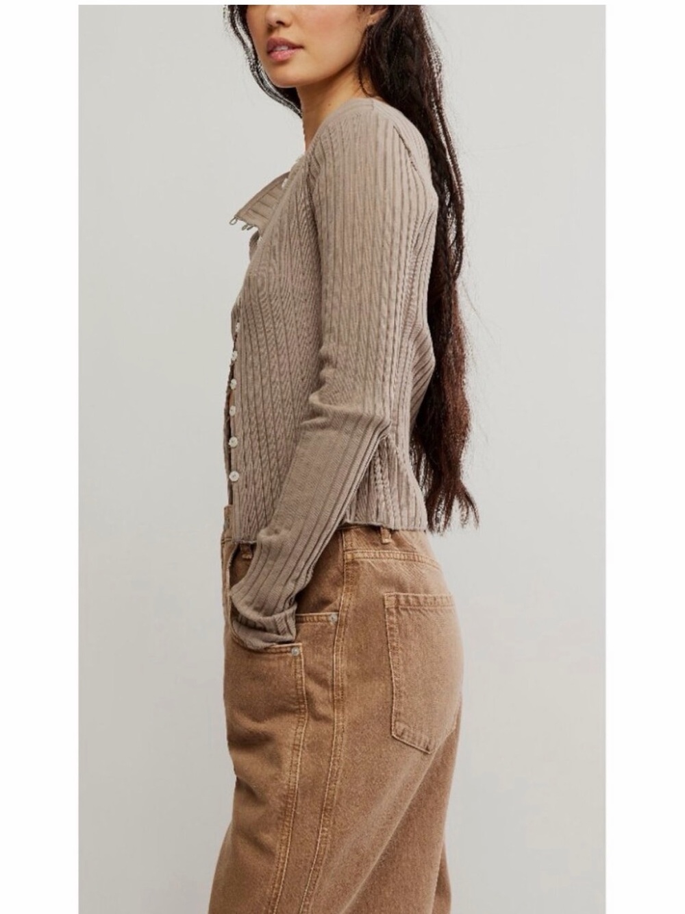 NWT Free People Tilly Long Sleeve Top 🔥 - Picture 4 of 5